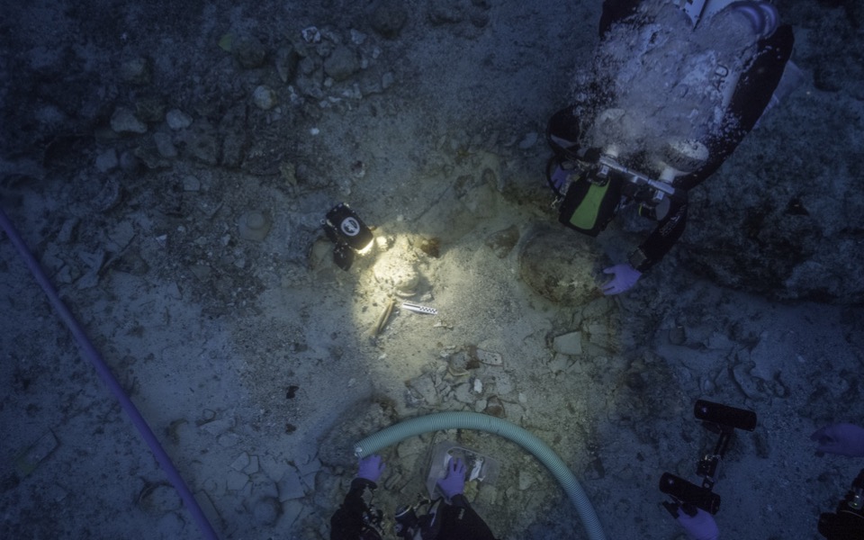 Human remains found in ancient wreck