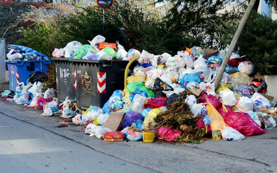 No garbage collection in Athens from Friday to Sunday