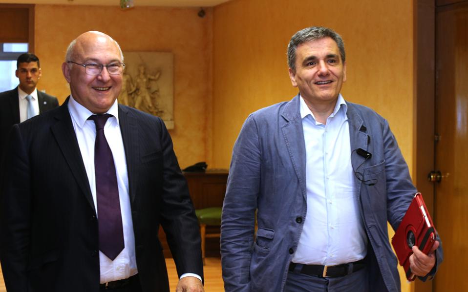 Tsakalotos to meet Sapin, Moscovici ahead of Euro Working Group