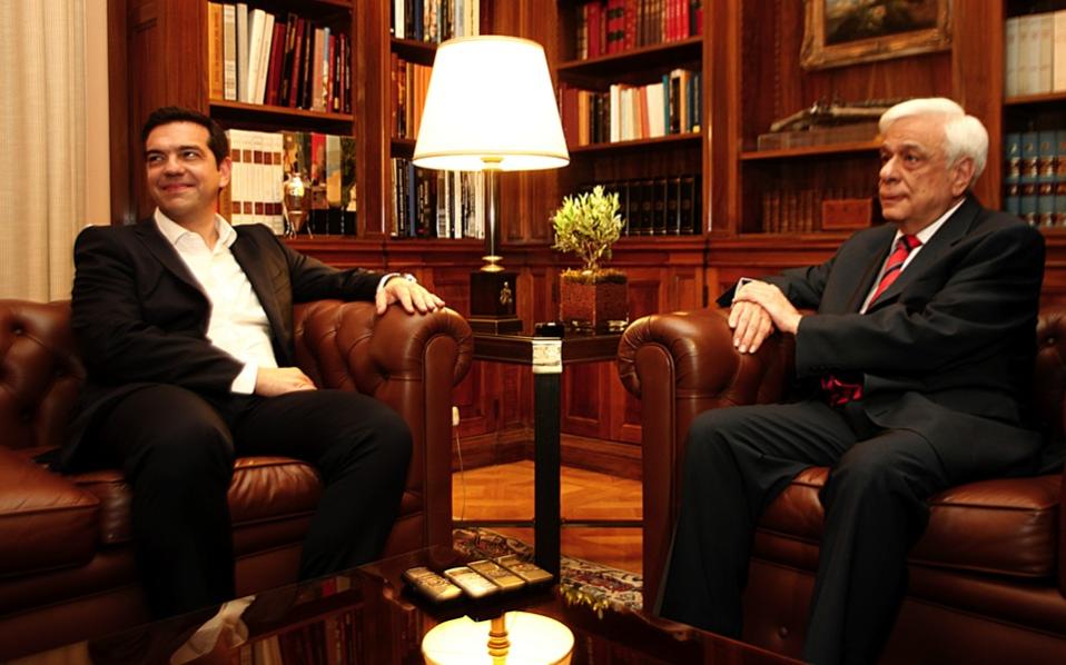 Tsipras to discuss Cyprus with Pavlopoulos ahead of Geneva summit