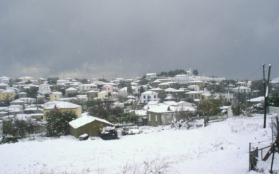 Temperatures drop below 0 Celsius in northern Greece