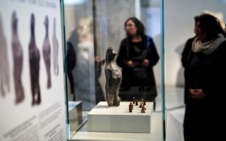 Very old, charming – er – thing goes on display in Athens