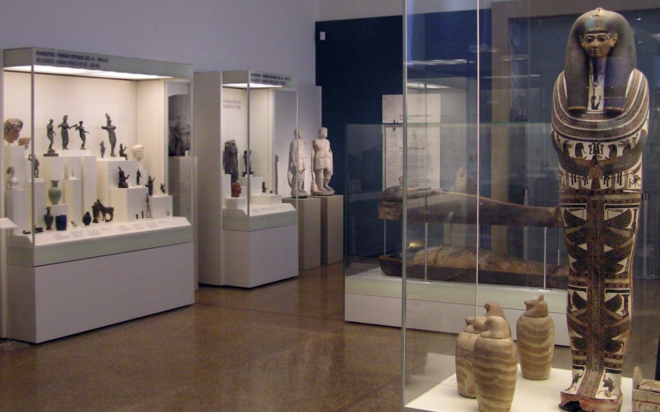 Egyptian artifacts at National Archaeological Museum