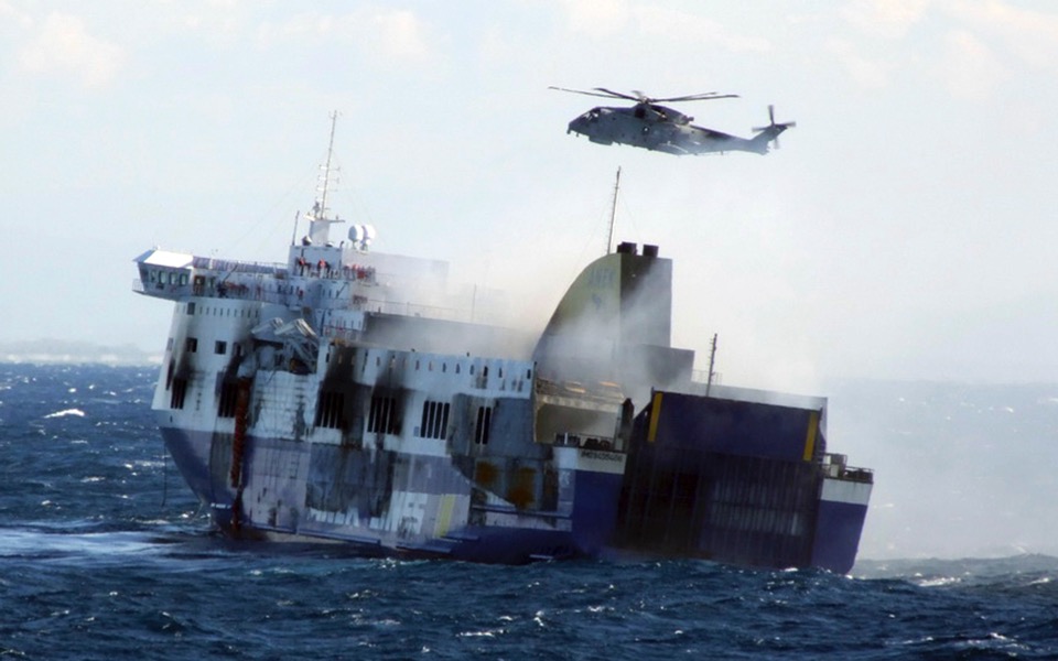 Fatal 2014 Norman Atlantic ferry fire blamed on human error