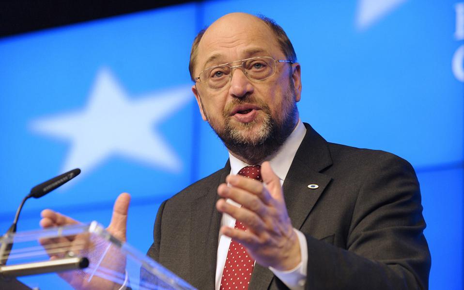 Schulz warns against Grexit speculation