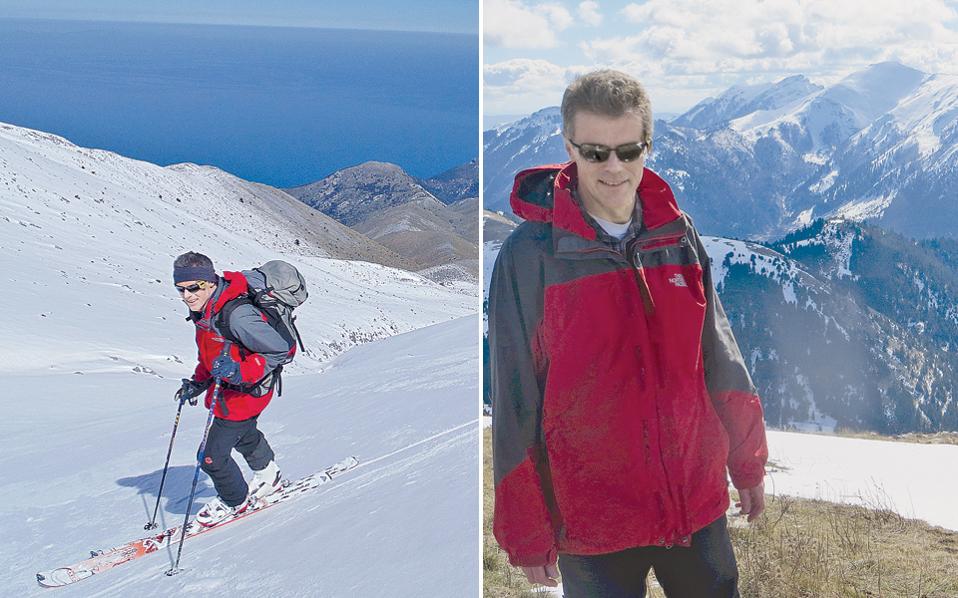 The German technocrat who penned a guide for ski mountaineers in Greece