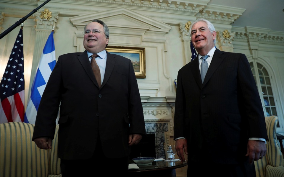 Kotzias and Tillerson discuss Greek energy prospects