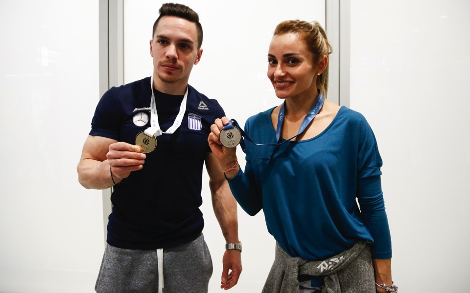 Greek athletes bag medals in Baku
