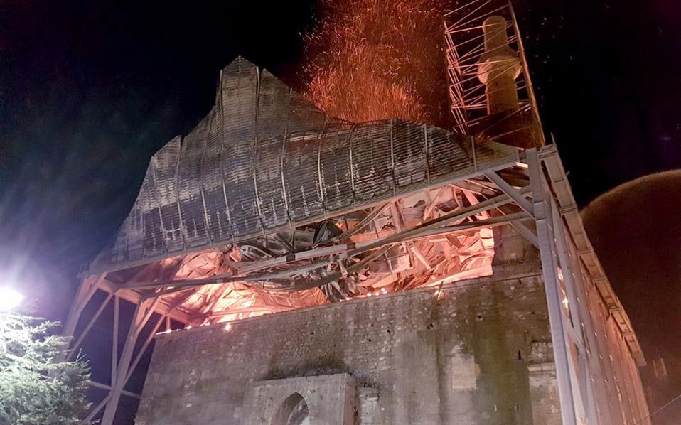 Fire damages Didymoteicho mosque