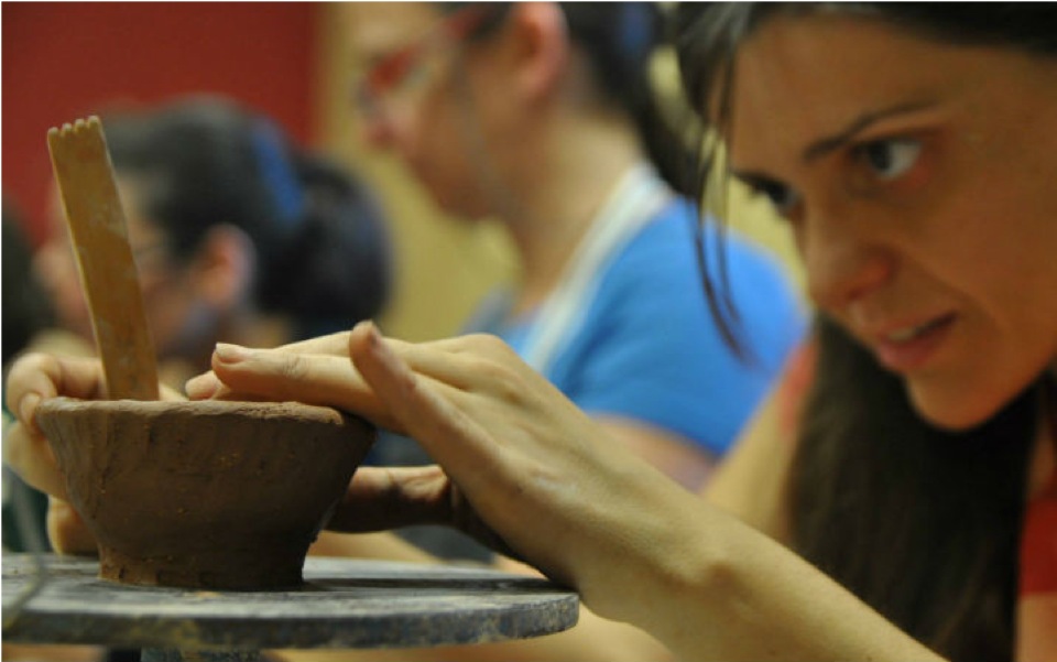 Traditional Cypriot handicraft workshops for visitors