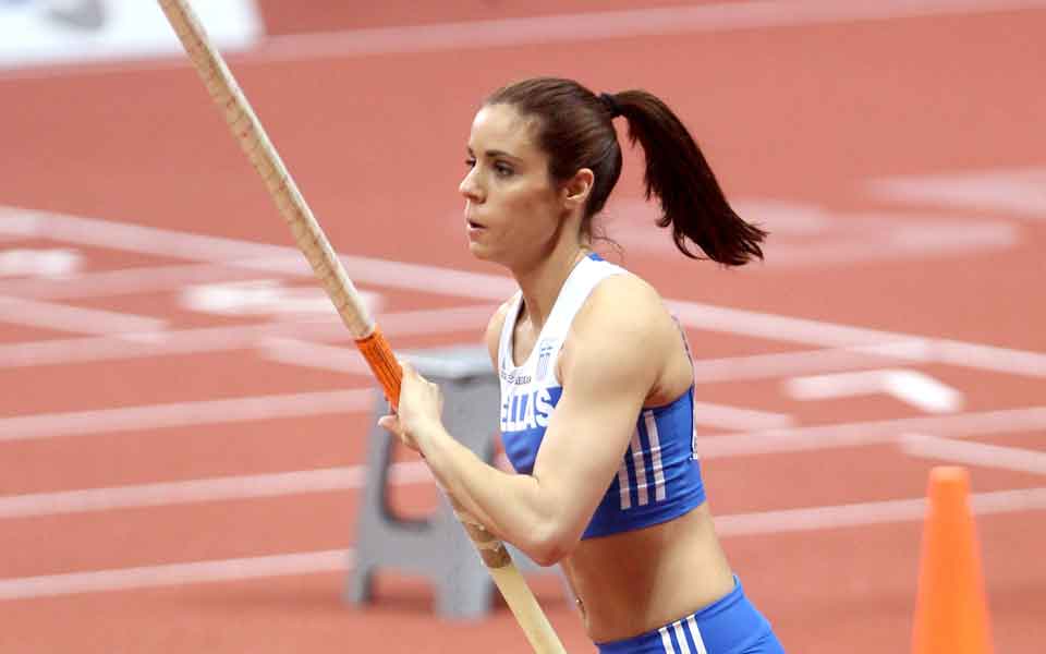 Stefanidi adds European Indoor gold to her collection