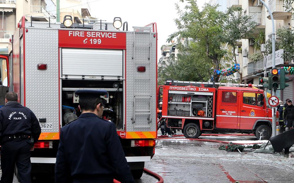 Woman dead after central Athens apartment fire