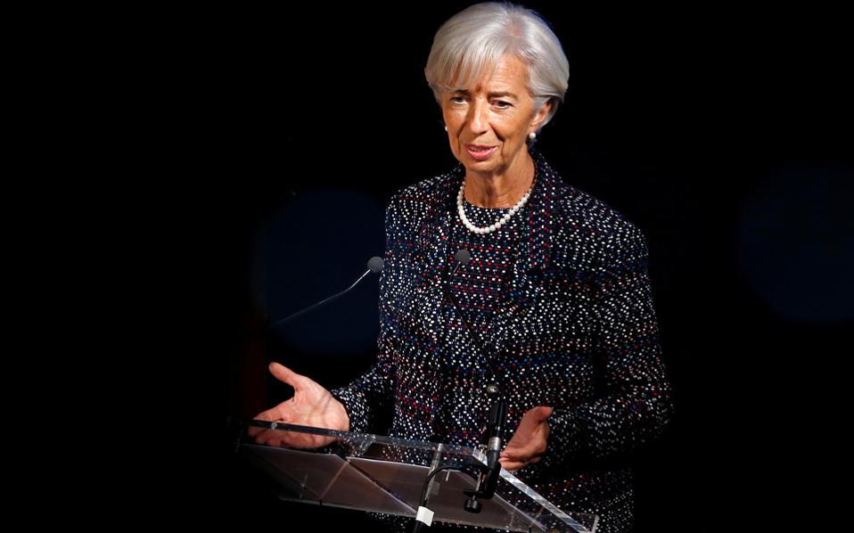 IMF chief Lagarde says ‘halfway’ there on Greek talks