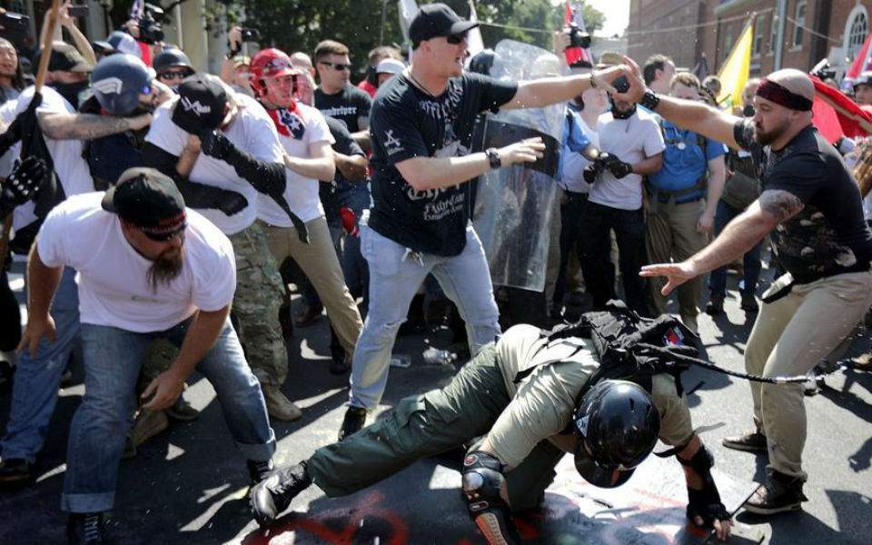 Golden Dawn praises White supremacist rally in Virginia
