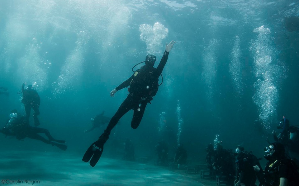 Photo show brings underwater dance performance to dry land