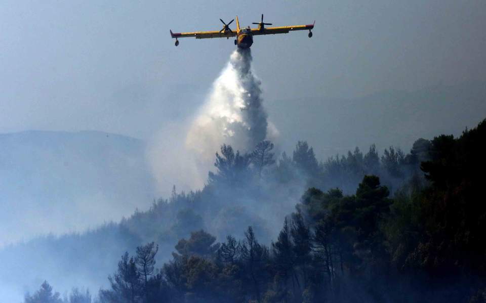 Greece seeks EU help as wildfires rage