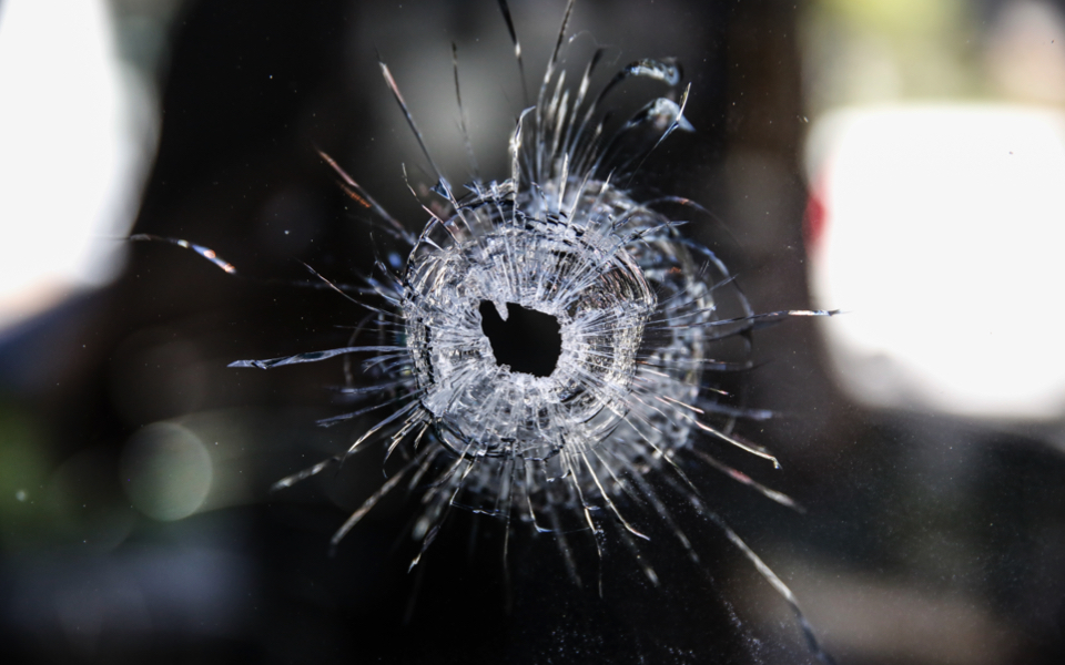Was stray bullet part of hate crime?