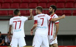 Olympiakos beats Larissa 4-1 in Greek league opener