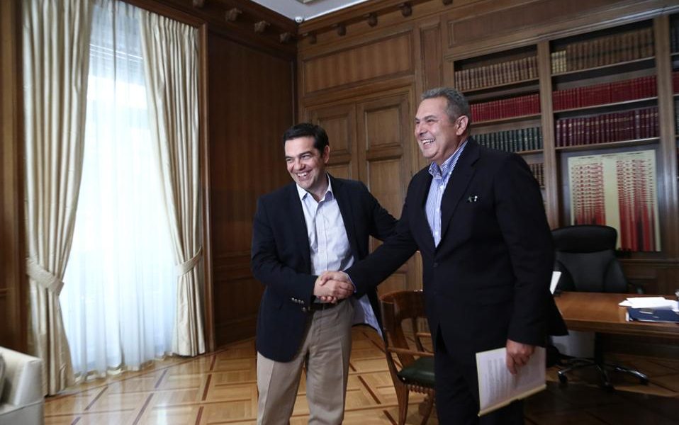 ANEL reaffirms partnership with SYRIZA but draws red lines
