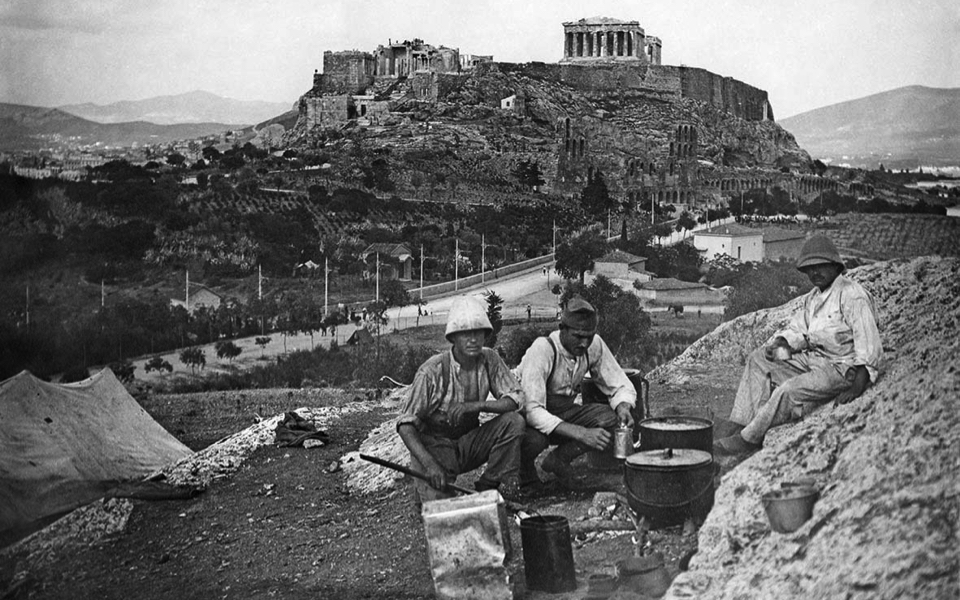 Athens on the brink of the modern age, 100 years ago
