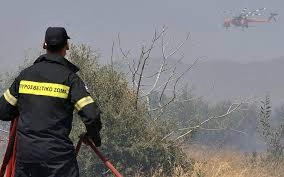 High risk of forest fires on Monday, Greek authorities warn