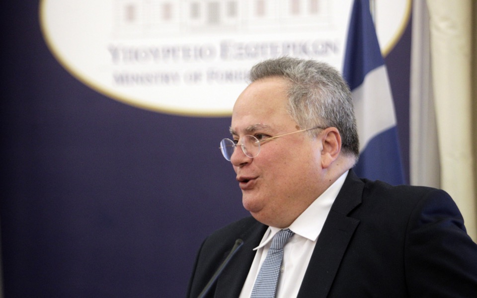 Greek foreign minister heading to Turkey next month