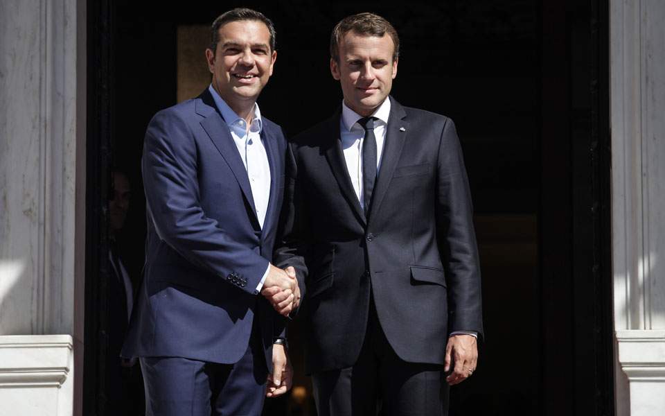 France will continue to support Greece’s economic recovery, says Macron