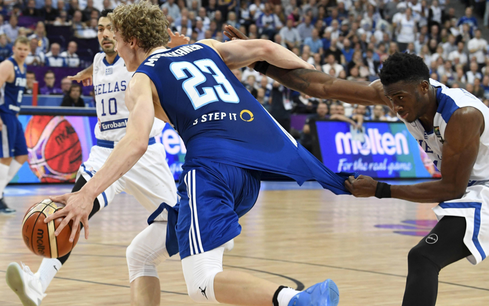 Greece loses to Finland, faces make-or-break match with Poland
