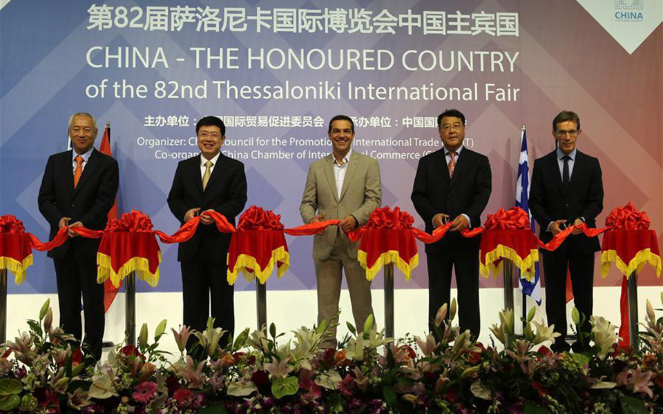 PM hails Sino-Greek cooperation at opening of China’s pavilion at trade fair
