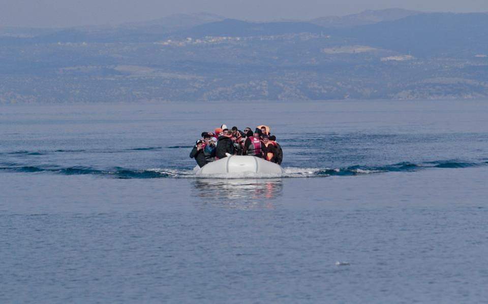 Refugee arrivals double this month on Lesvos