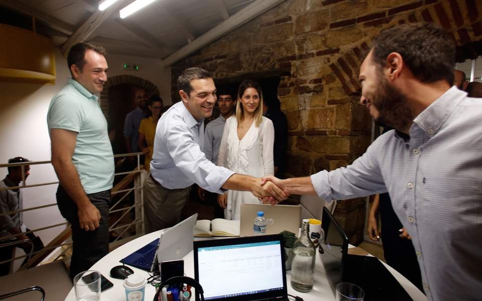 Greek PM promoting business-friendly agenda in bid to turn tide of discontent