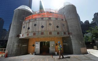 Construction temporarily stopped at Greek Orthodox church destroyed on 9/11