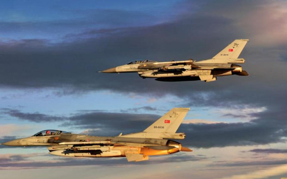 Turkish F-16s enter Greek air space