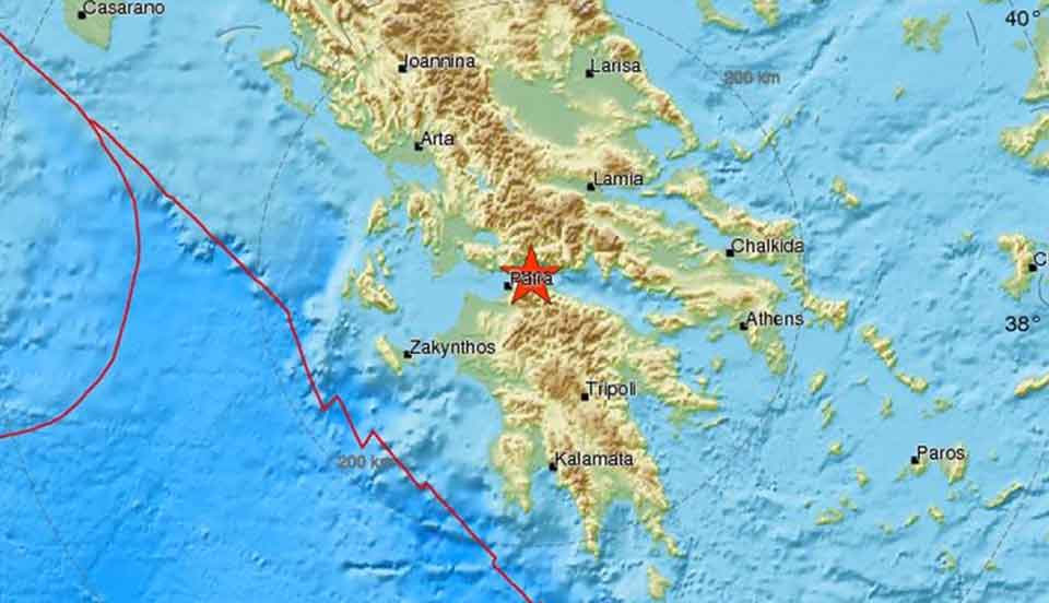 Small quake rattles Patra in the afternoon