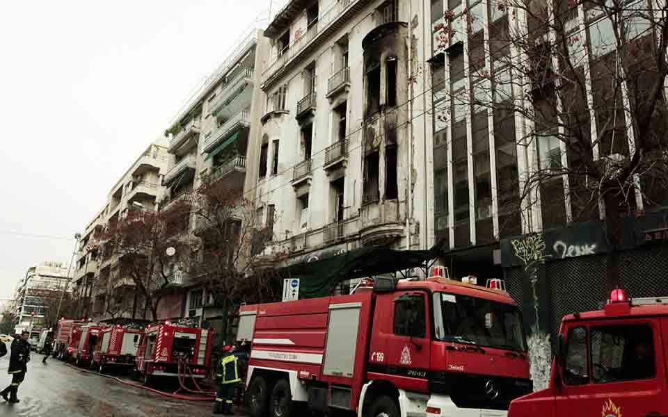 Fire in Patission Street building brought under control; no injuries