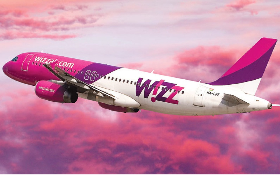 Wizz Air links Athens with Bucharest, Tel Aviv and Tirana
