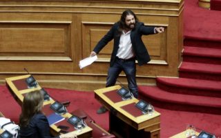 Speaker bans Golden Dawn from Parliament after MP’s comments