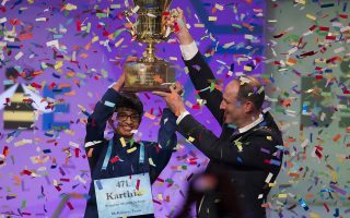 Texas teen wins national bee with Greek word for communion