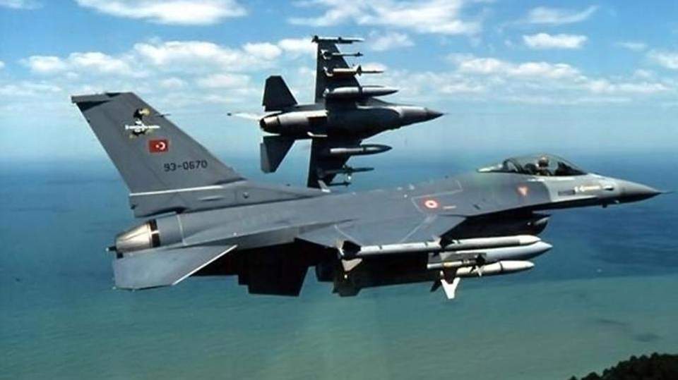 Turkish F-16 overflights in eastern Aegean