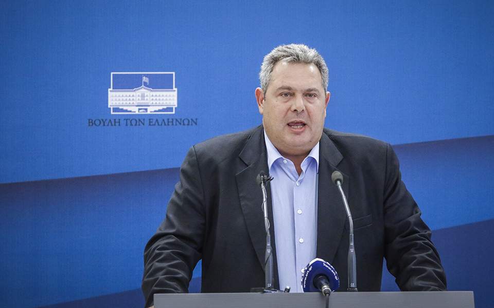 Kammenos says will call on PM to seek supermajority for name deal