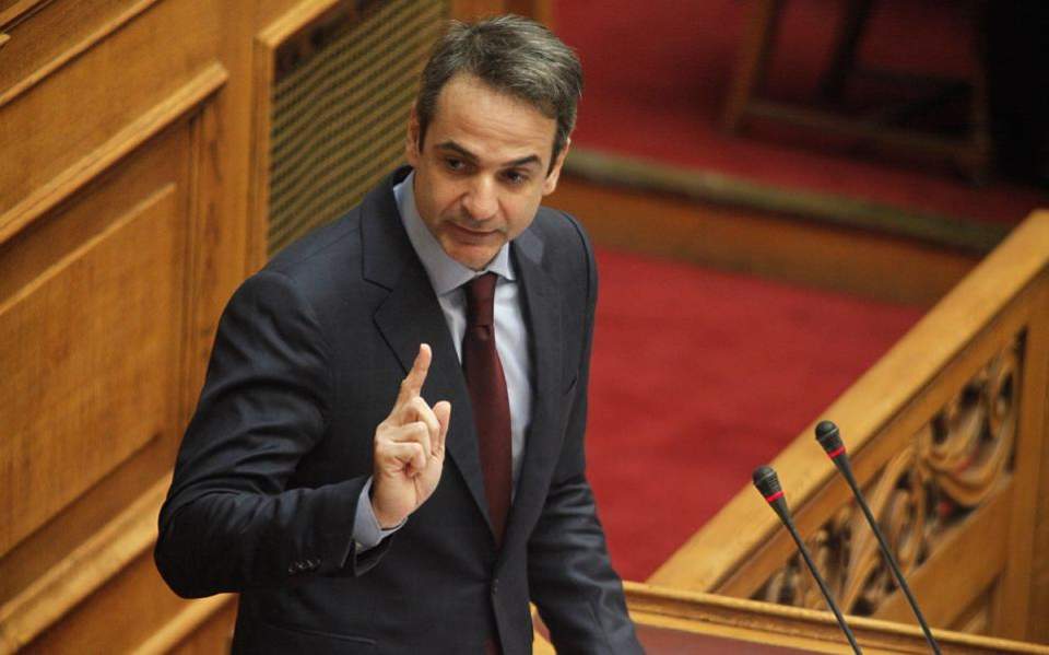Mitsotakis: Rejecting vote of no confidence is backing Macedonia deal