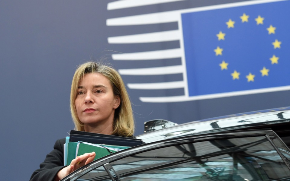 In interview with Kathimerini, Mogherini says EU will throw weight behind name deal