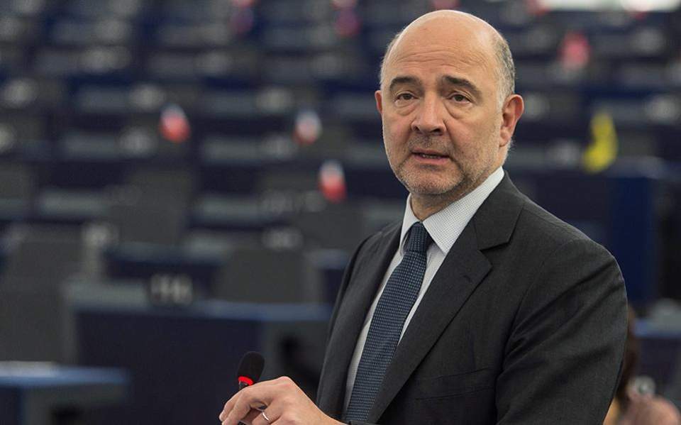 Moscovici starts two-day visit in Athens on Monday