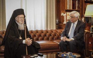 Ecumenical Patriarch discusses Orthodox unity, diplomacy with Greek leaders