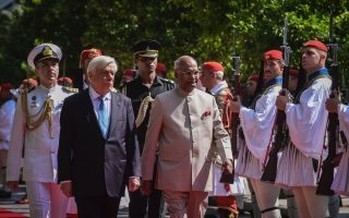 Indian President on official visit to Athens