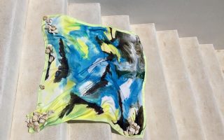 A daughter’s perfect gift: Art on silk
