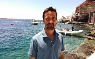 pierre-yves-cousteau-warns-of-effects-of-overfishing-in-santorini-waters