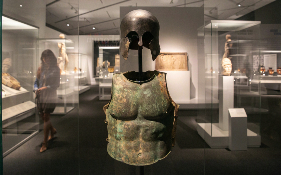 Exhibition about Ancient Greece at Caixaforim Zaragoza