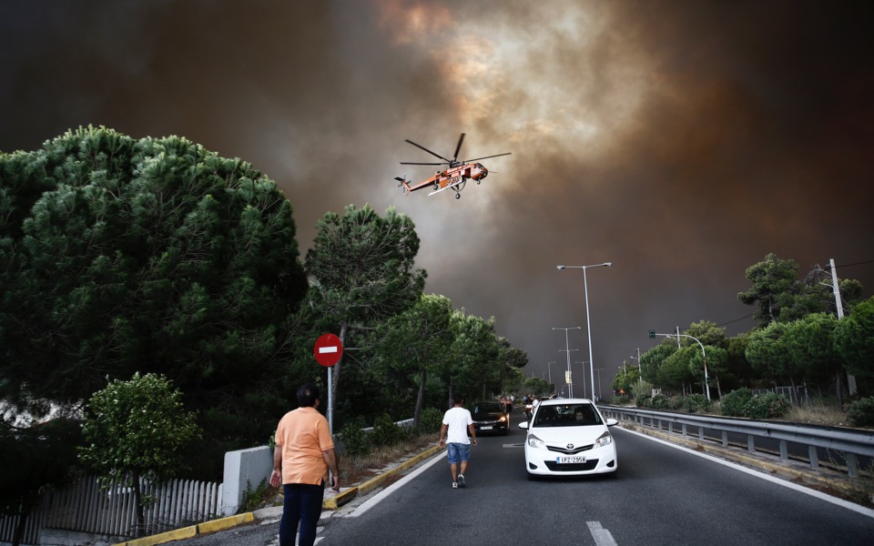 Turkey offers Greece help fighting fires