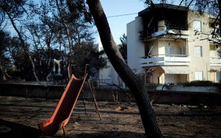 Tears, grief at memorial service for Greek wildfire victims